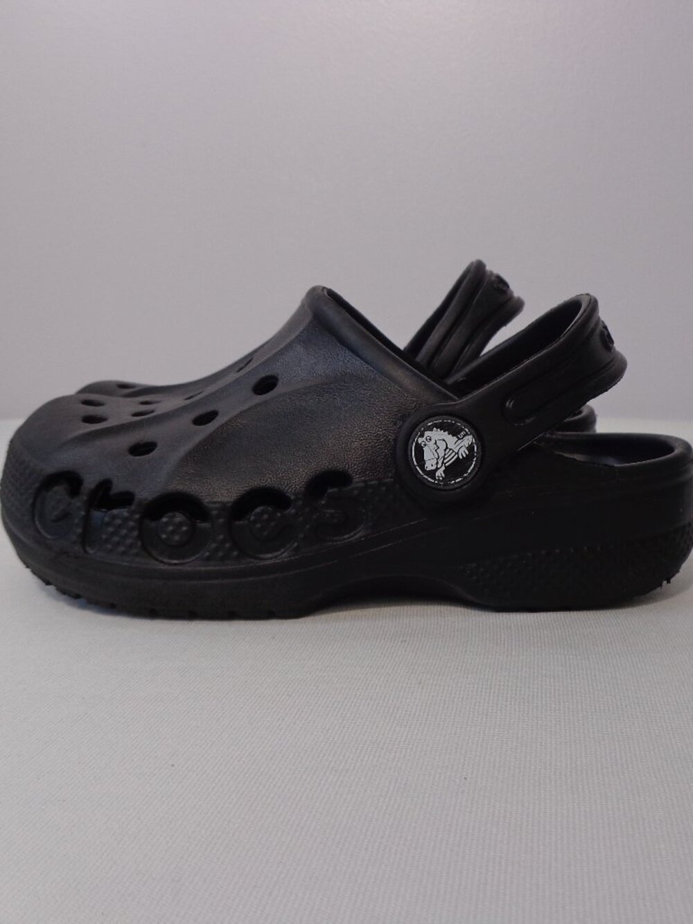 Crocs Kids Baya Clog Sandals Black Size C9